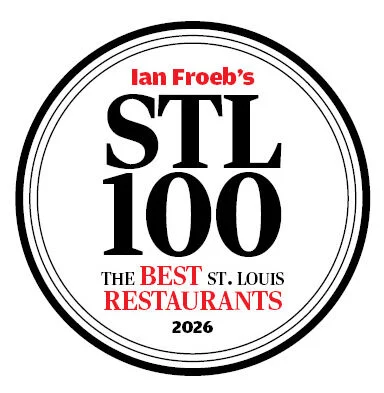 Ian Froeb's STL 100 Best St. Louis Restaurants 2026