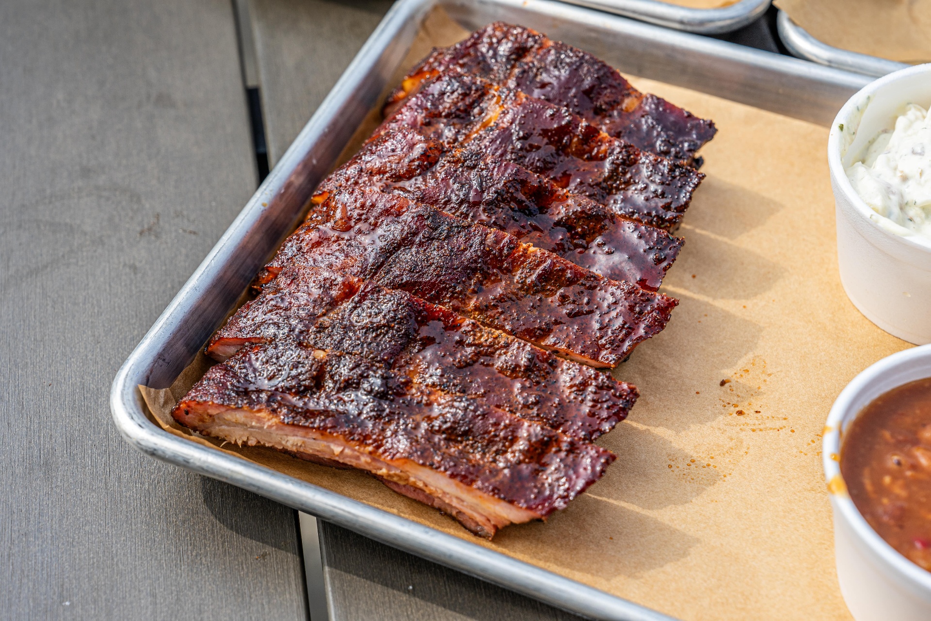1/4 Rack Rib Plate